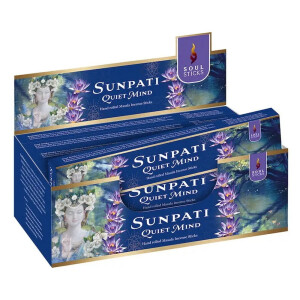 Soul Sticks Sunpati natürliche Räucherstäbchen, Tonka Bohne, Saffron, Vanilla, Violett, Agarwood