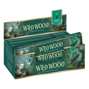 Soul Sticks Wild Wood natürliche Räucherstäbchen, Coffee, Licourice, Sandelwood, Vanilla