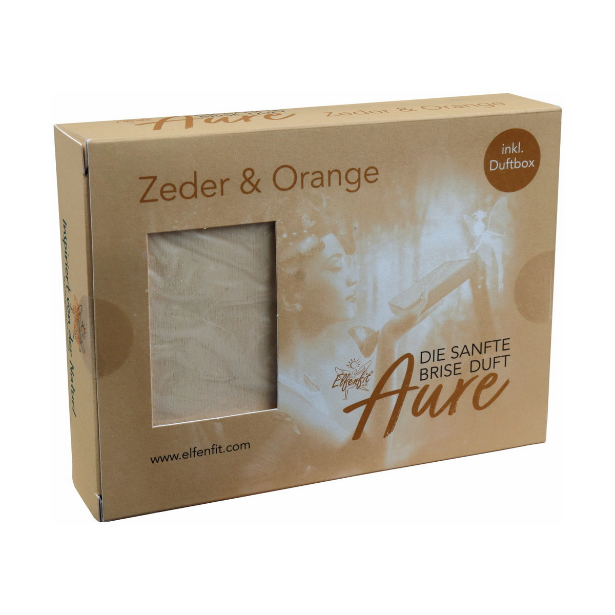 Elfenfit Aure Zeder & Orange mit Duftbox groß -...