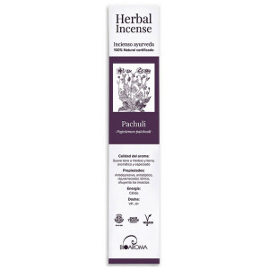 BioAroma Pachuli (Patchouli) Räucherstäbchen, Ayurveda. Fairer Handel