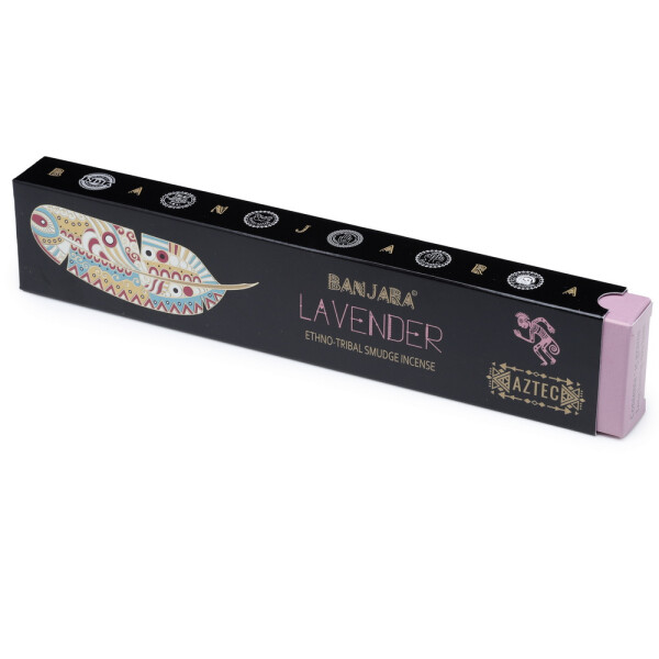 Banjara Ethno-Tribal Smudge Incense, Räucherstäbchen - Lavendel