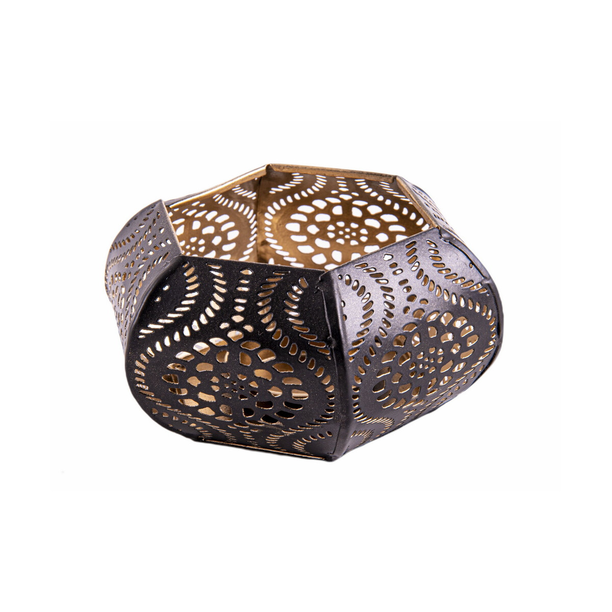 Orientalisches Teelicht "Sahila" H: 5,5 cm, &oslas