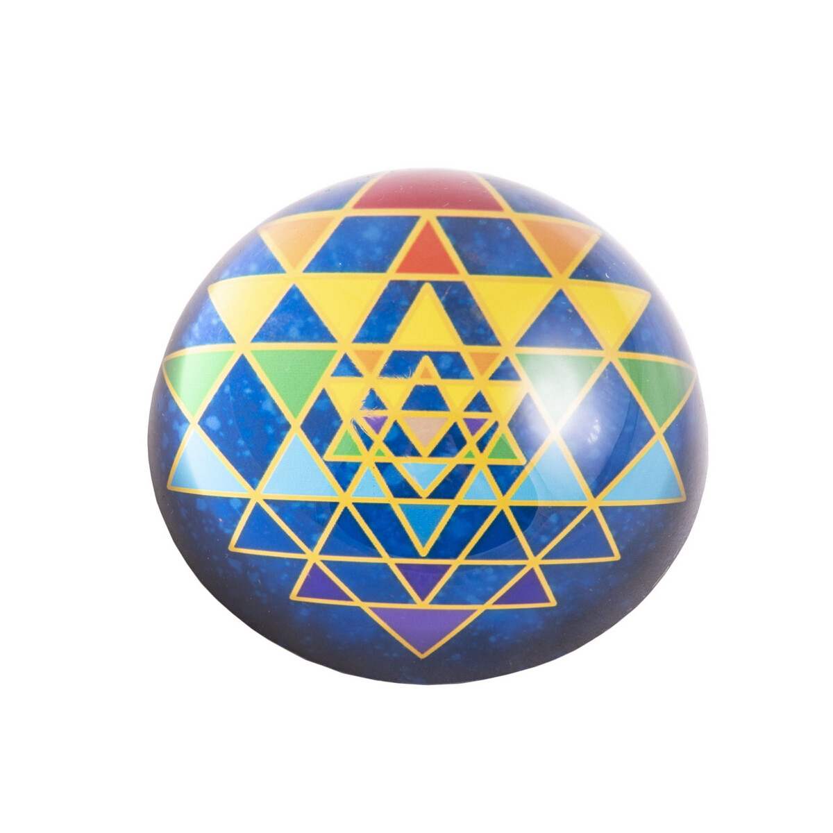 Kristallobjekt Sri Yantra