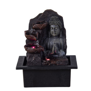 Zimmerspringbrunnen-Buddha-Spiritualität