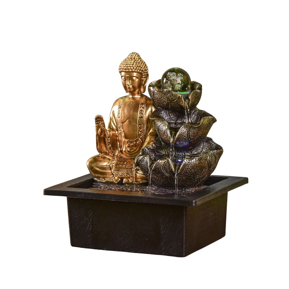 Zimmerspringbrunnen-Buddha-Arya