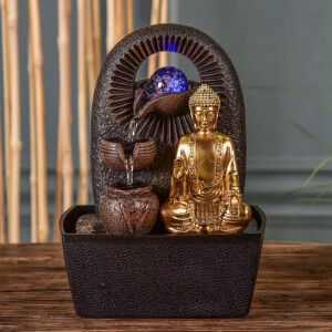 Zimmerspringbrunnen-Buddha-Bhava