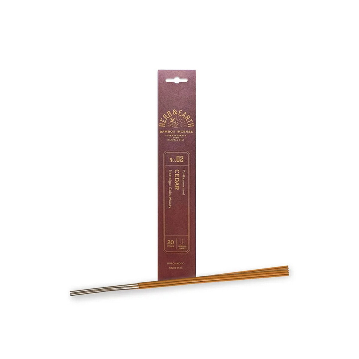 Japanische Räucherstäbchen Herb & Earth - Zede