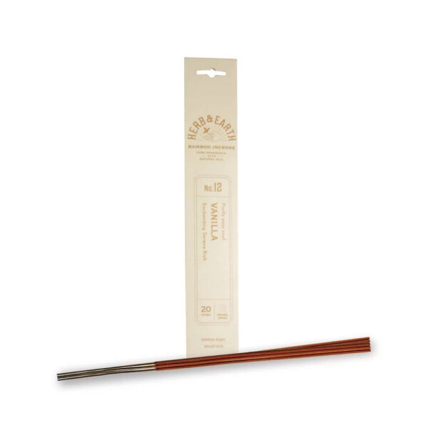 Japanische Räucherstäbchen Herb & Earth - Vanille