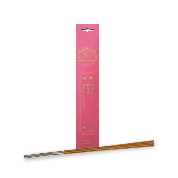 Japanische Räucherstäbchen Herb & Earth - Rose