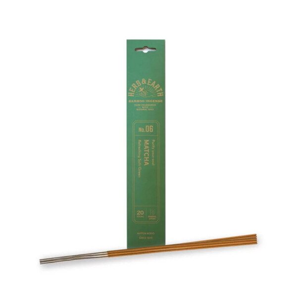 Japanische Räucherstäbchen Herb & Earth - Matcha