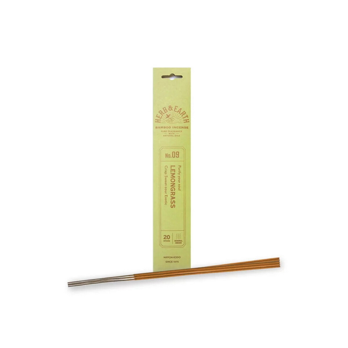 Japanische Räucherstäbchen Herb & Earth - Zitr