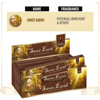 Soul Sticks Sweet Earth natürliche Räucherstäbchen, Patchouli, Orris Root & Vetiver