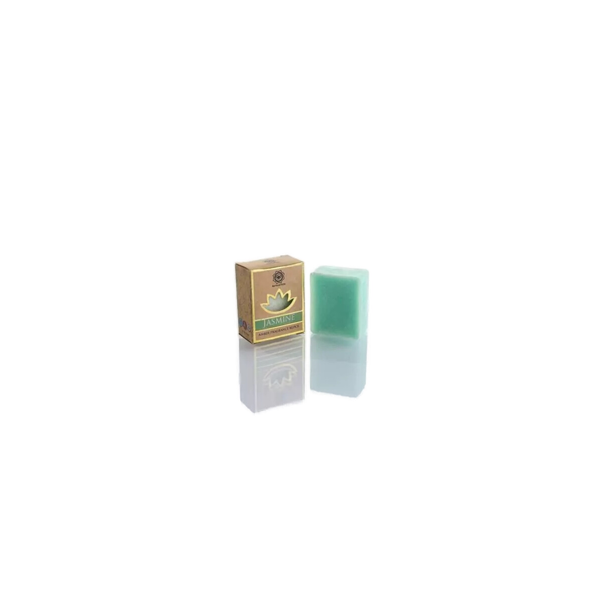 Green Tree Amber Duftblock Jasmine box