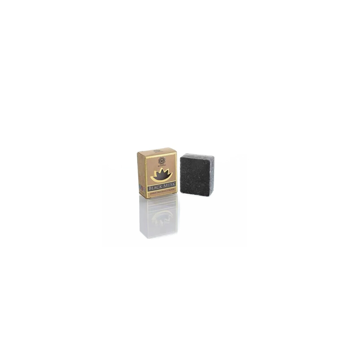 Green Tree Amber Duftblock Black Musk
