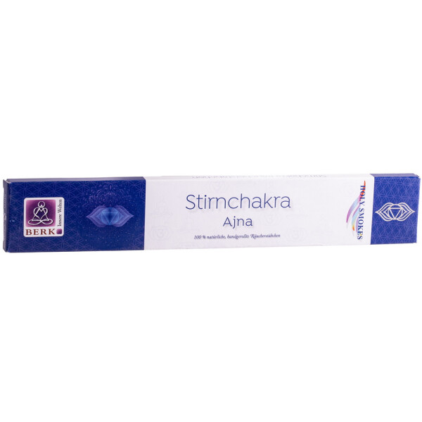 Stirn Chakra Ajna (Drittes Auge), Holy Smokes Chakra Line Räucherstäbchen