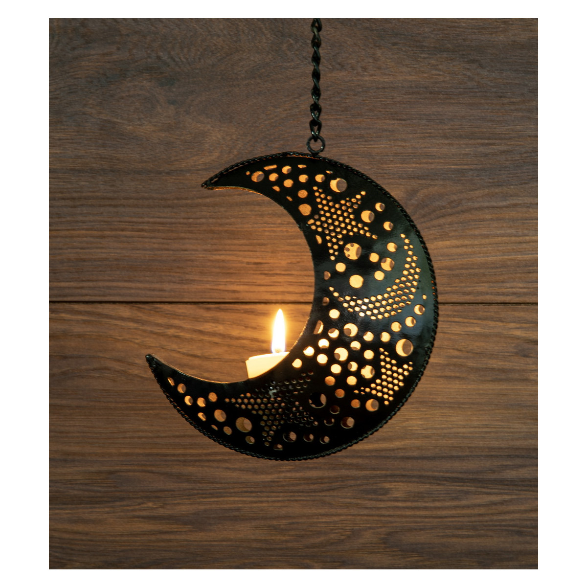 Mond Orientalisches Licht mit Teelichthalter