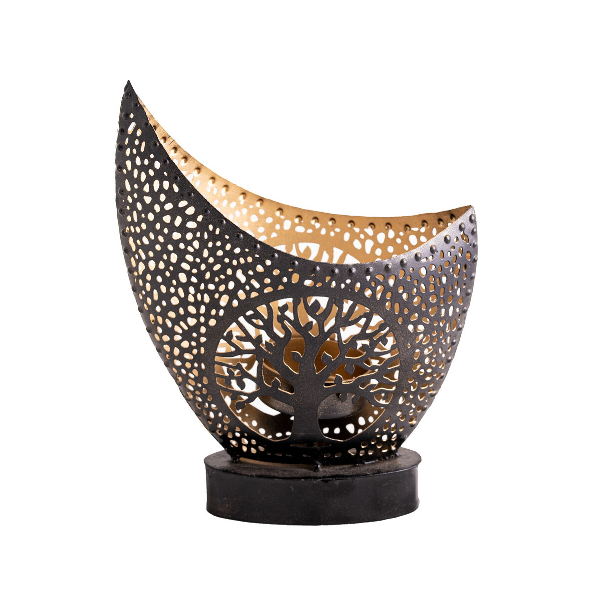 Weltenbaum Orientalischer Teelichthalter box