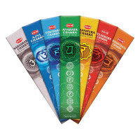 HEM Räucherstäbchen Sandelholz – 120 Stäbchen Im 6er Pack | Handgerollt In Indien