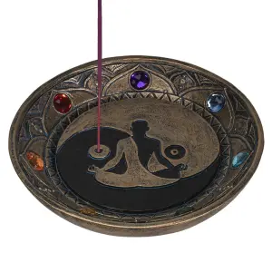Seven Chakra Räucherstäbchenhalter