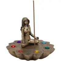 Räucherstäbchenhalter für Yoga Meditation mit sieben Chakren