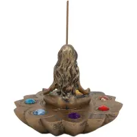 Räucherstäbchenhalter für Yoga Meditation mit sieben Chakren