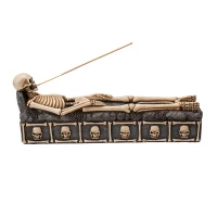 Skeleton Tomb Weihrauchbrennerbox, Räucherstäbchenhalter