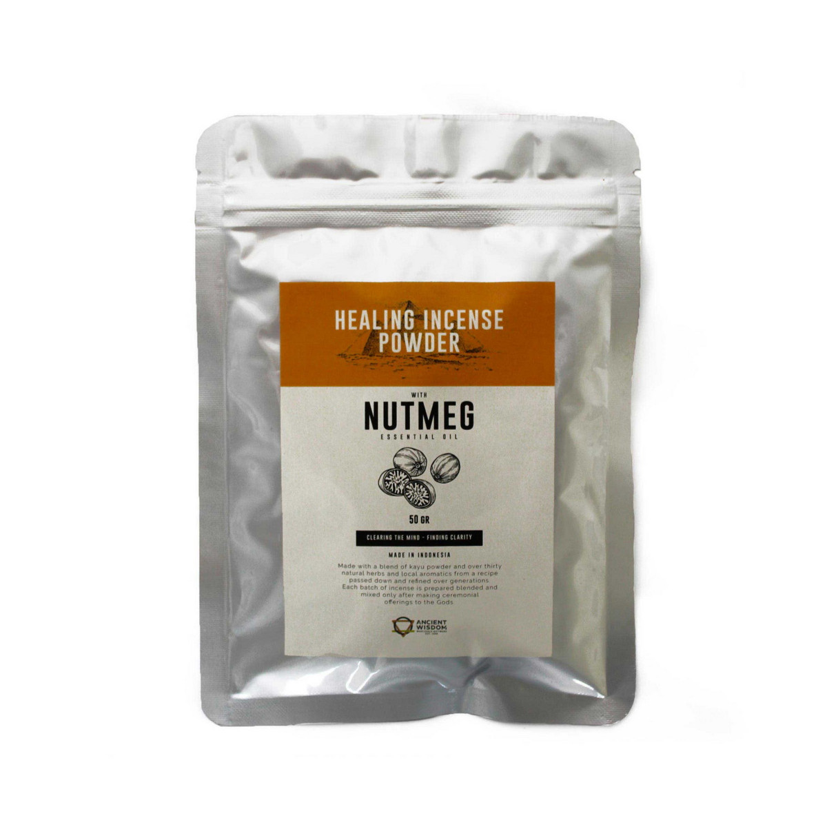 Heilendes Weihrauchpulver – Muskatnuss (Nutmeg), 50 g