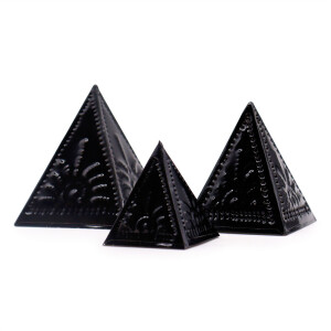 Räucherpulver-Formen-Set – Schwarz