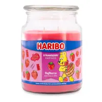 Duftkerze Haribo Duftkerze Haribo Strawberry Happiness - 510g