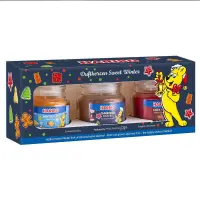 3er Set Duftkerze Haribo Winter - Christmas Bakery, Winter Fun, Cozy Home - 3 x 85g