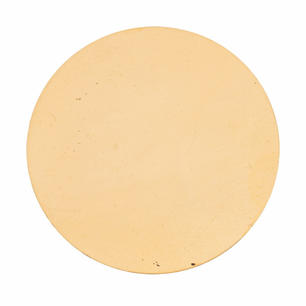 Messingplatte 4,8cm für Räuchersiebe