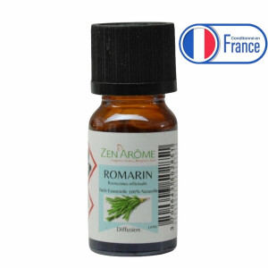 Ätherisches Öl – Rosmarinöl – 10 ml – Verwendung zur Diffusion – Verpackt in Frankreich
