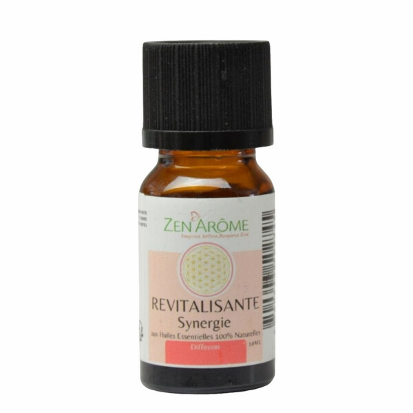 Synergie ätherischer Öle - Revitalisierend (Revitalisante) - 10 ml - Verwendung zur Diffusion - Verpackt in Frankreich