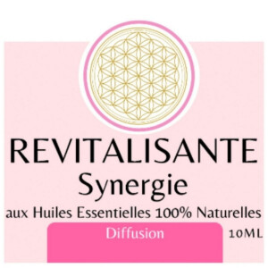 Synergie ätherischer Öle - Revitalisierend (Revitalisante) - 10 ml - Verwendung zur Diffusion - Verpackt in Frankreich