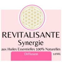 Synergie ätherischer Öle - Revitalisierend (Revitalisante) - 10 ml - Verwendung zur Diffusion - Verpackt in Frankreich