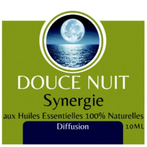 Synergie ätherischer Öle - Süße Nacht (Douce Nuit) - 10 ml - Verwendung zur Diffusion - Verpackt in Frankreich