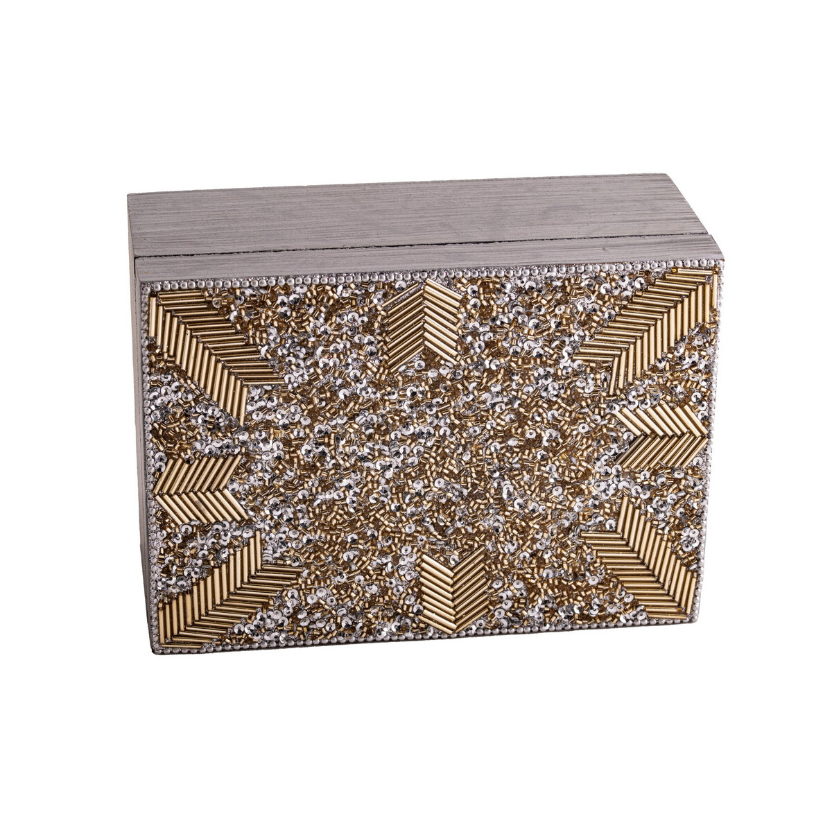 Holzbox Kosmos, groß, MDF H: 8 cm, L: 17,5 cm, B: 12,5